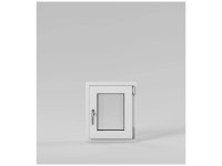 Roro Dreh-Kippfenster Kunststoff Anthrazit/Weiss DIN rechts 50 x 60 cm