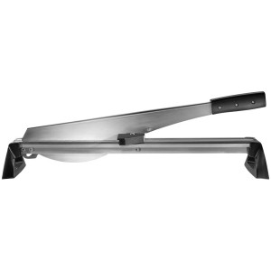 Coupe-laminé Wolfcraft LC 600 pour couper le stratifié jusqu'à 11 mm d'épaisseur.