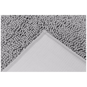 Tapis de sol gris imperméable, 100x70 cm, avec dessous antidérapant. Idéal pour l'entrée.