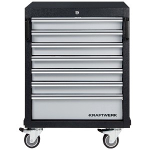 Kraftwerk Mobilio servante d'atelier avec 7 tiroirs pour le rangement des outils.