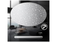 Brilo® LED-Deckenleuchte Verb CCT Weiss Ø 56 cm / Höhe 8,5 cm / 72 W / 8'000 lm