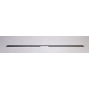 Main courante en acier inoxydable V2A, longueur 2000 mm, diamètre 40 mm, pour intérieur et extérieur.