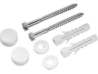 WC Befestigung-Satz Weiss 6 x 70 mm Sechskantkopf WC Befestigung-Satz Weiss 6 x 70 mm Sechskantkopf
