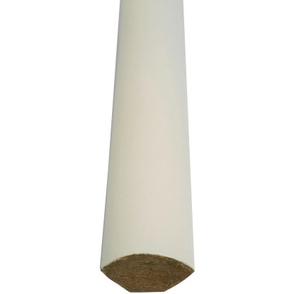 Quart de rond en feuille Blanc 12 mm / longueur 2,4 m