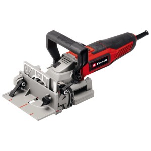 Einhell TE-BJ 900 fresatrice per lamelle per giunzioni precise del legno nel fai da te e nella costruzione di mobili.