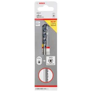 Bosch Betonbohrer Pro CYL-5, 6mm, geeignet für Bohrungen in Beton, Mauerwerk und Stein.