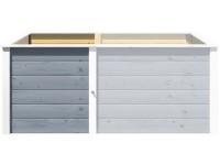 Weka Ergänzungssatz Hochbeet Modular Grau