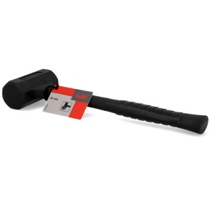 Maillet à embouts souples noir anti-rebond (697 g) de Suki, idéal pour carreler.