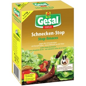 Gesal Schnecken-Stop Ferplus 1,5 kg: Anti-limaces pour le jardin.