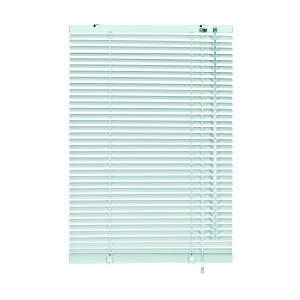 Persiana veneziana in alluminio Gardinia bianca, 120x240 cm, per finestre e protezione solare.