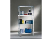 Stecksystem-Grundregal Metall 4 Böden (HxBxT) 175 x 90 x 40 cm