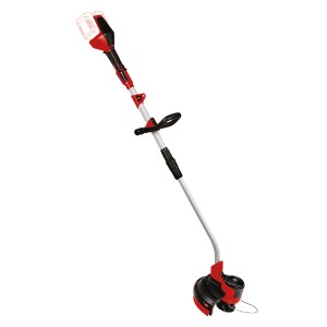 Einhell Power X-Change Tagliabordi a batteria GE-CT 36/30 Li E-Solo, rosso/argento, con manico regolabile.