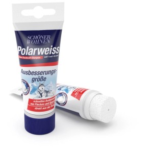 Schöner Wohnen Pittura ritocco Polarweiss, tubo con spugna applicatore.