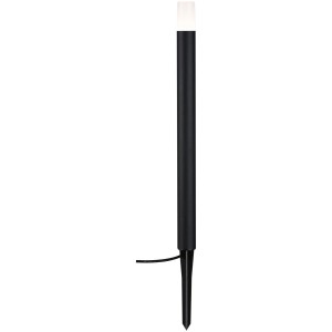 Lampione da esterno Paulmann Flarea nero, 600mm, luce bianca calda.