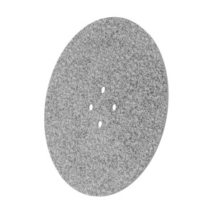 Plaque décorative Doppler Easy Move Switch gris granit pour pied de parasol, plaque amovible.