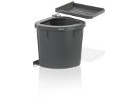 Müllex Abfalltrennsystem D40 für Drehtüren ab 40 cm Anthrazit