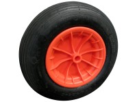 Doerner + Helmer Luftrad mit Kunststoff-Felge Rot Ø 40 cm / Breite 10 cm