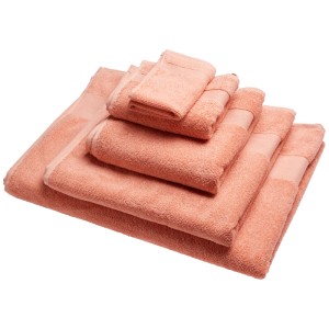 Asciugamano Diaqua Fresco Peach, 50x100cm, Cotone, Accessorio Bagno