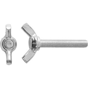 Vite ad alette zincata M4 x 30 mm / 8 pz.
