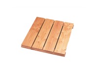 Holzfliese Douglasie Natur 50 x 50 cm