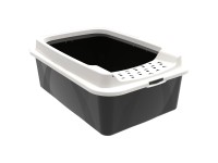 Rotho Katzentoilette Tray M Bonie Schwarz