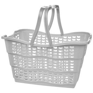 Cesto per la spesa Keeeper Alma, Nordic Grey, 15 litri, con manici.