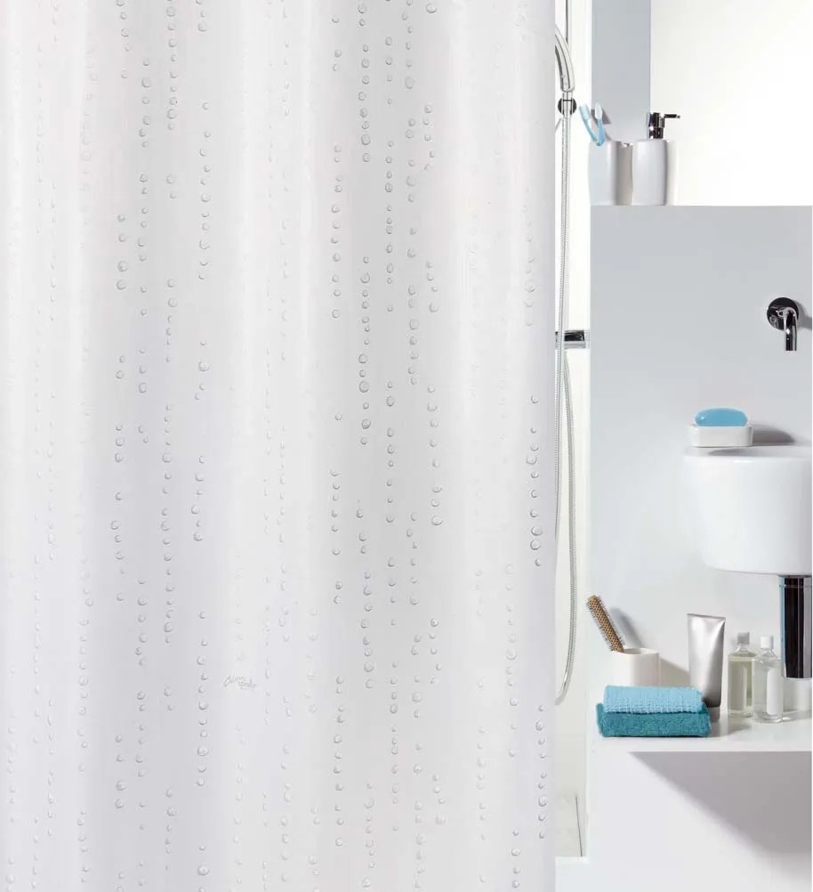 DOUCHEGORDIJN CAMPER TEXTIEL UNI ZWART 120×200