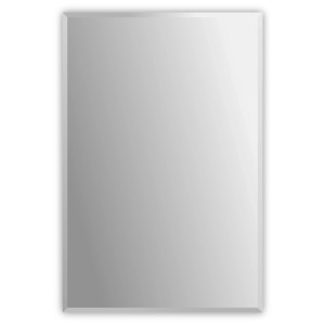 Specchio rettangolare smussato Gennil, 60x40 cm, per bagno o corridoio.
