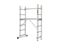 Drabest Mehrzweckleiter Aluminium 2 x 6 Sprossen