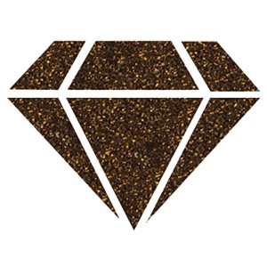 Funkelnder Diamant in Kaffeebraun: Aladine Diamond Farbe für Malprojekte.