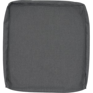 Housse de coussin grise pour salon de jardin Luciara, lot de 10.