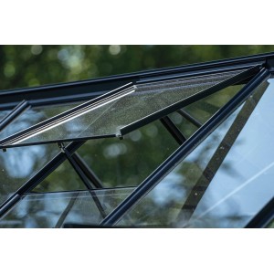 Kit de rails de montage Halls pour serre Icon 6 avec verre de sécurité, noir.