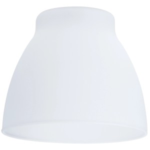 Abat-jour en verre blanc Wolbi pour systèmes de rails Paulmann DecoSystems, max. 50W.