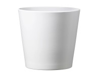 Übertopf Dallas matt Weiss Ø 7 cm / Höhe 6 cm