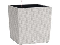 Lechuza Pflanzgefäss Cube Cottage Lichtgrau (HxBxT) 30 x 30 x 30 cm