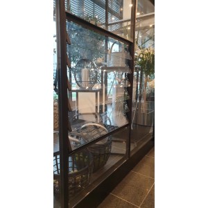 Ventola a lamelle Halls nera per serre Qube & Qube+. Accessorio per una ventilazione ottimale.