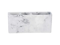 Wenko Utensilienhalter Desio Polyresin Marmoroptik