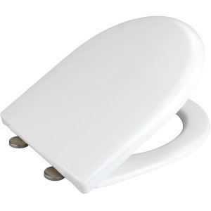 Wenko Sedile WC Exclusive, adatto per Geberit Renova 1, in Duroplast bianco.