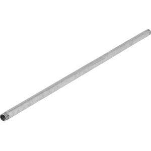 Tubo filettato zincato, 26,4 mm (R 3/4) x 1000 mm, per installazione tubi interni ed esterni.