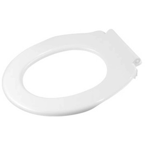 Abattant WC Diaqua Medico blanc avec charnière fixe, en plastique durable.