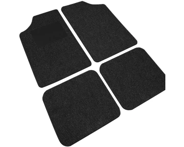 KFZ Gummi Fußmatten NBR 4-teilig universal zuschneidbar Schwarz kaufen