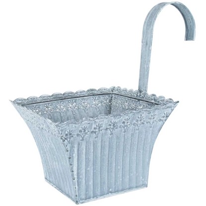 Videx Garden Metall-Hängetopf Omnia Stein (HxBxT) 13 x 15 x 12,5 cm
