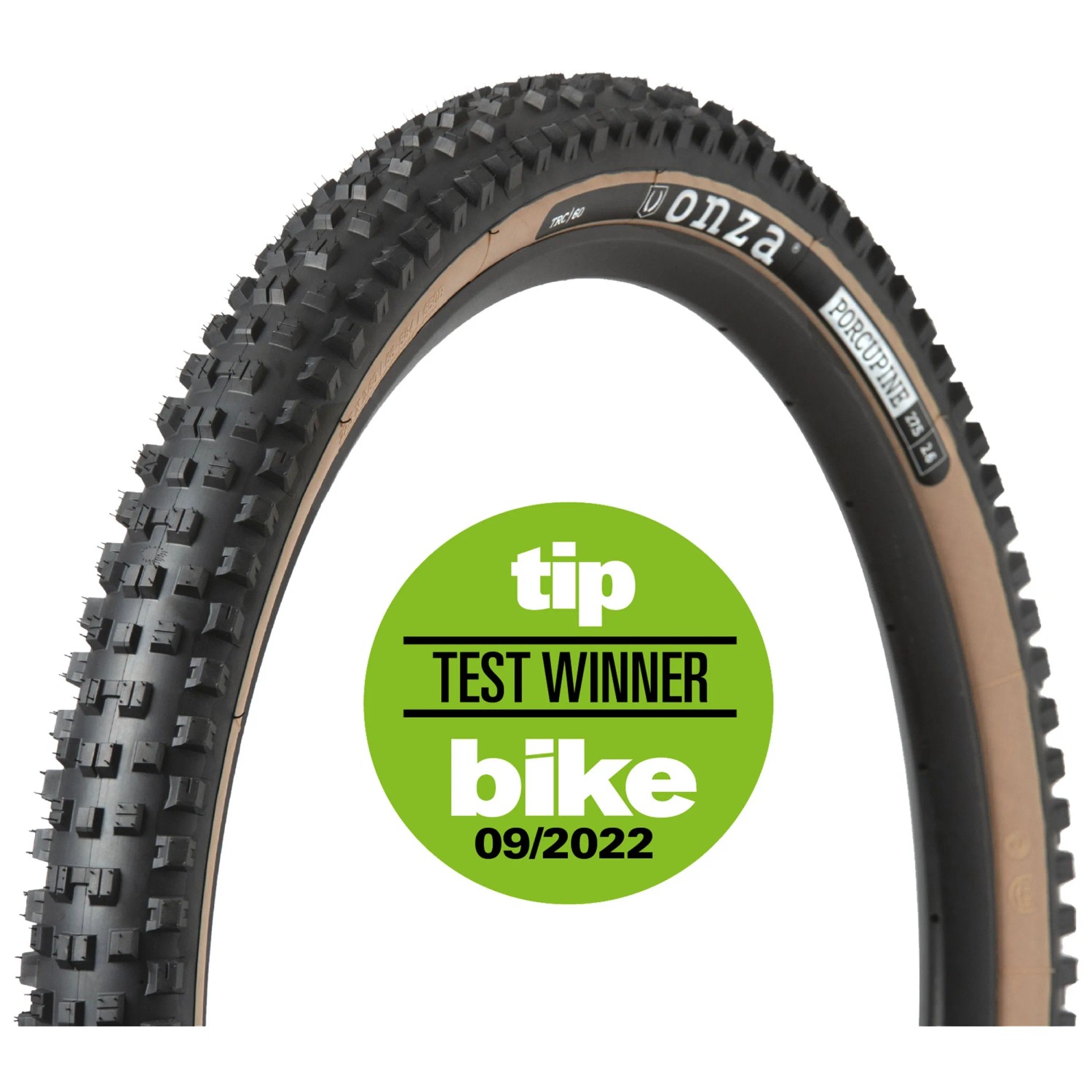 Onza Aquila Skinwall Reifen - Gummi-Reifen Für MTB/Downhill, 63-622, 60 TPI, Faltreifen, Tubeless Ready, 1020g