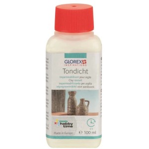 Flacon de 100 ml de Tondicht, scellant pour argile pour imperméabiliser la céramique.