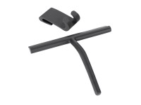 Schöner Wohnen Duschabzieher Mondine Silikon Schwarz / Länge 21 cm Schöner Wohnen Duschabzieher Mondine Silikon Schwarz / Länge 21 cm