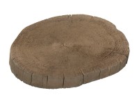 Kann Trittstein Baumscheibe Holzoptik ca. Ø 32 cm