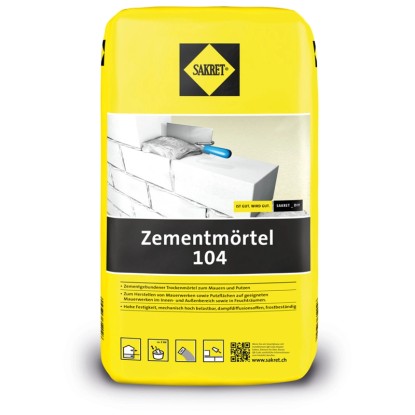 Sakret Zementmörtel Grau 10 kg