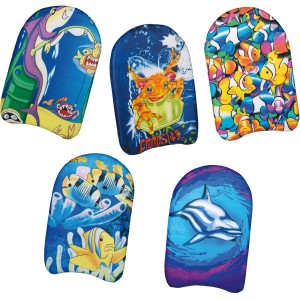 Planches de natation Happy People, 5 motifs animaux, pour enfants, 45x30x4,5 cm.