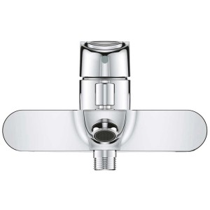Miscelatore monocomando per vasca Grohe Start Loop, cromo, per montaggio a parete in bagno.