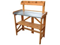 Neogard Pflanztisch klappbar mit Ablage Kiefer FSC® (HxBxT) 97 x 45 x 88 cm